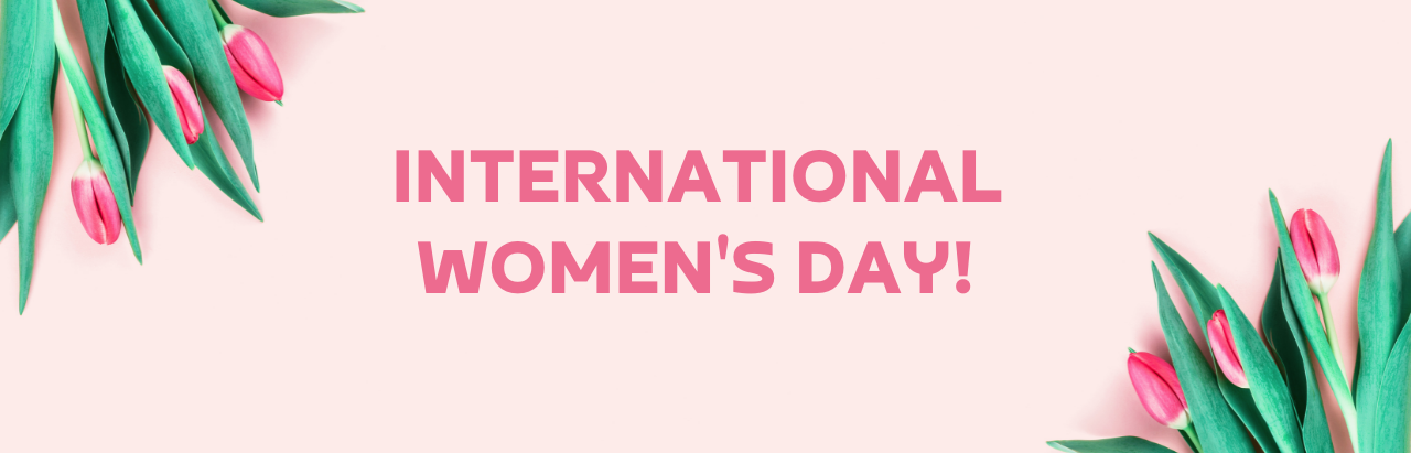 Сongratulates you on International Women's Day!