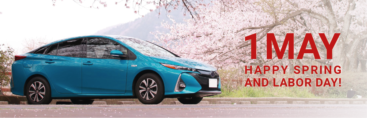 Happy Spring and Labor Day!