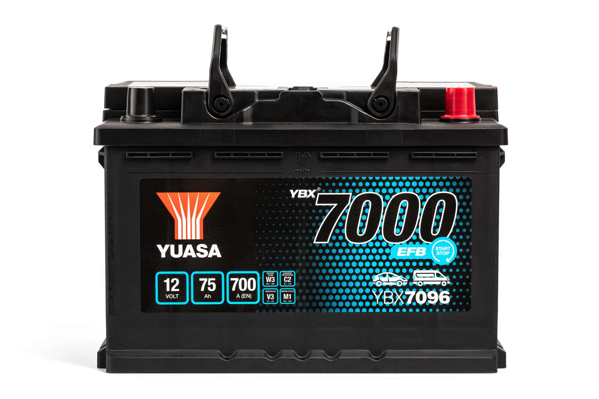 Аккумулятор YUASA YBX7000 EFB SERIES YBX7096