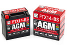 Мото аккумулятор FQ 12,0Ah FTX14-BS AGM (150*87*146)