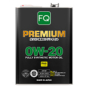Масло моторное FQ 0W-20 SP/GF-6A/C5/C6 FULLY SYNTHETIC (PAO), 4л