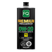Масло моторное FQ 0W-20 SP/GF-6A/C5/C6 FULLY SYNTHETIC (PAO), 1л