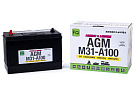 Аккумулятор FQ MARINE & LEISURE AGM M31-A100 100Ah 1000A